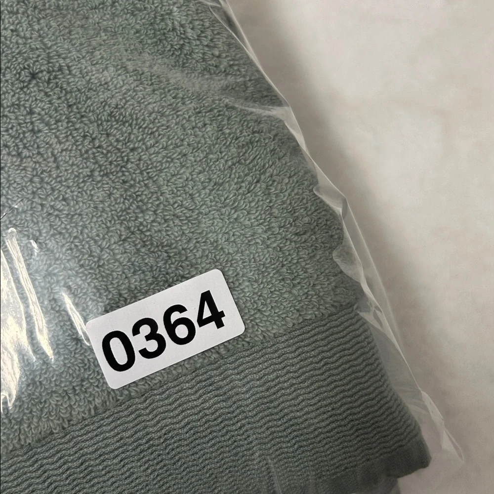 West Elm Plush Fibrosoft bath and hand towel